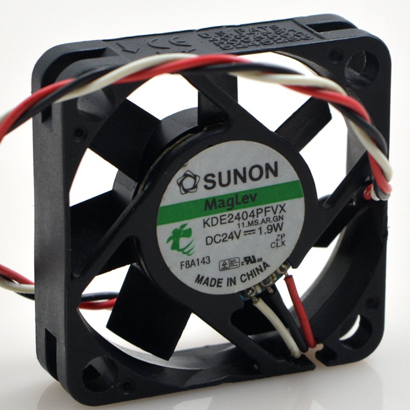 SUNON KDE2404PFVX 1.9W 4cm 3-wire  inverter cooling fan
