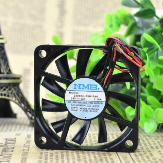 NMB 2404KL-05W-B40 24V 0.10A 6CM 2wire inverter chassis cooling fan