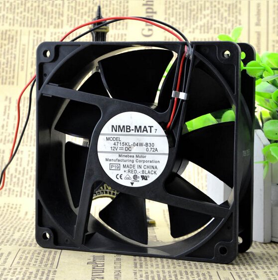 NMB 4715KL-04W-B30 DC12V 0.72A 2-lines cooling  fan