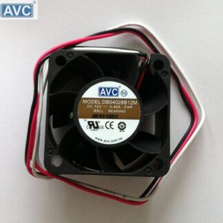 AVC DB04028B12M -FAR  DC12V 0.45A 3-wire  Server Square Fan