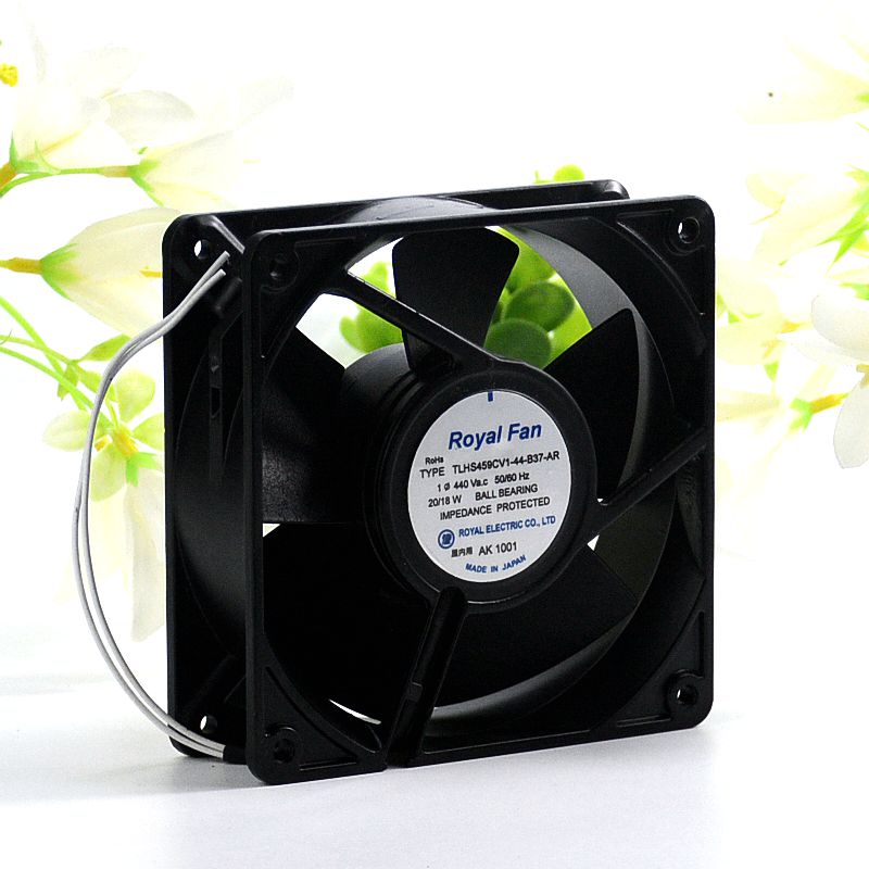 Royal Fan TLHS459CV1-44-B37-AR 440VAC 18W cooling fan