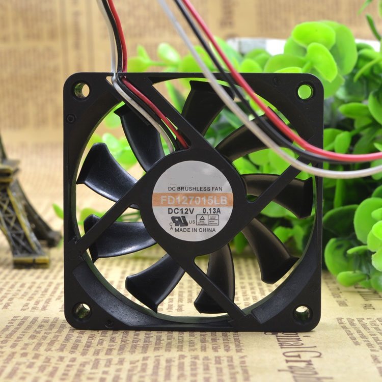 Y.S.TECH FD127015LB 12V 0.13A silent cooling fan