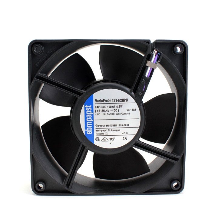 ebmpapst 4214/2HPU 24V 190mA 4-wire PWM waterproof cooling fan
