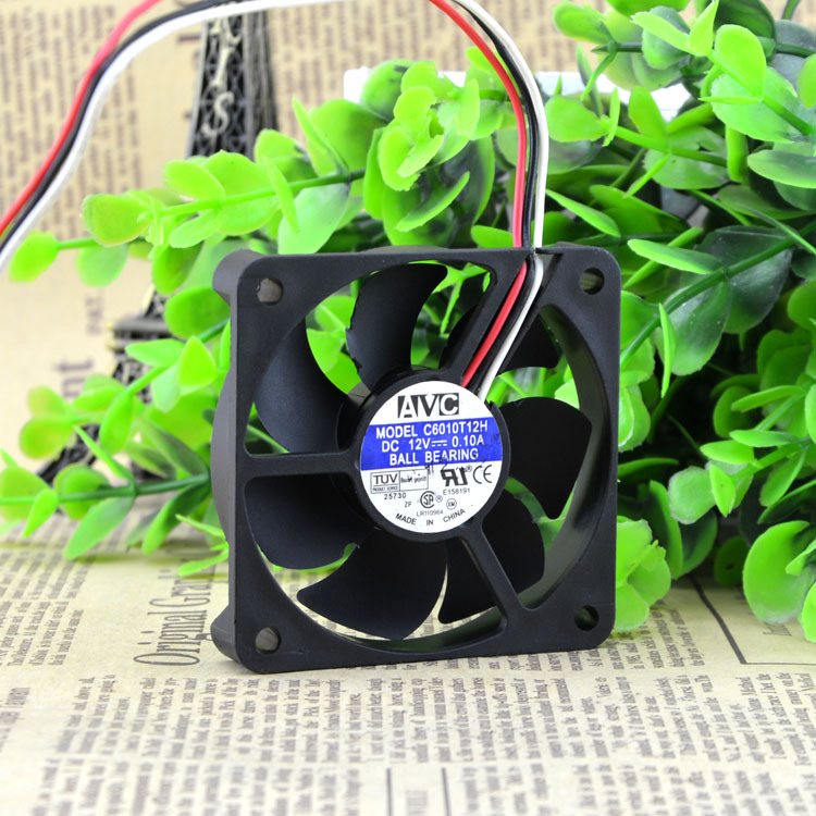 AVC C6010T12H 12V 0.1A 6cm CPU cooling fan