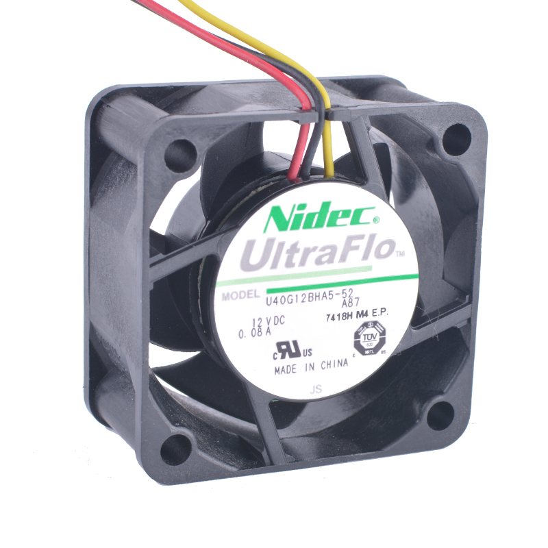 Nidec U40G12BHA5-52 A87 12V 0.08A cooling fan