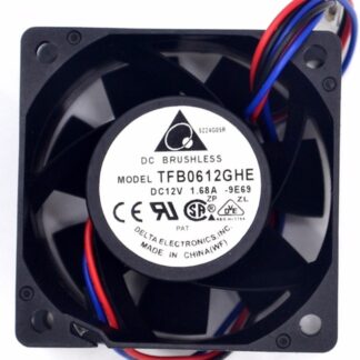 DELTA TFB0612GHE  6CM 1.68A DC 12V Server Cooling Fan