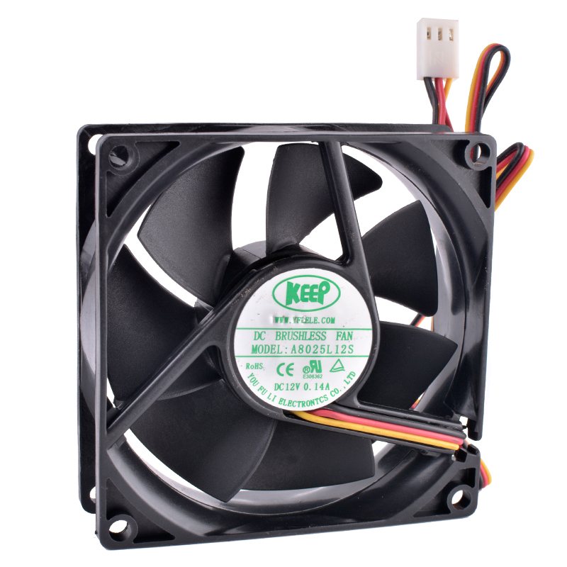 KEEP A8025L12S 12V 0.03A dc brushless cooling fan