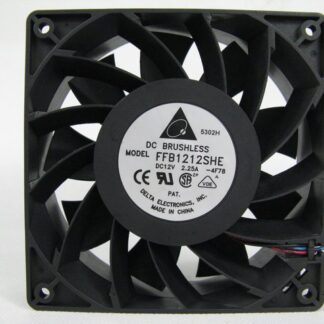 Delta FFB1212SHE 12cm 120*120*38MM DC 12V 2.25A Cooling Computer Case Server Fan