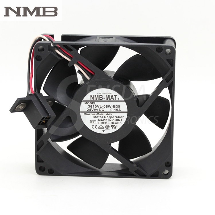 NMB 3610VL-05W-B39 24V 0.19A  waterproof  cooling fan