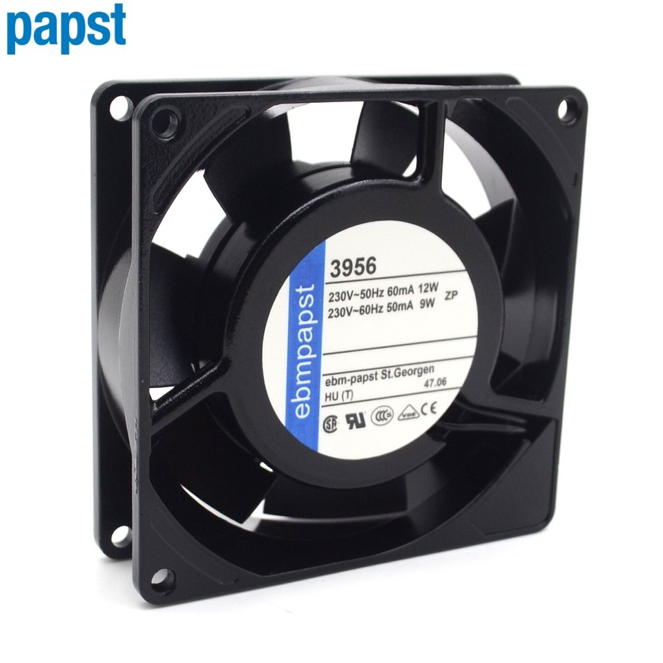 ebmpapst TYP 3956  12/9W 230V high precision double ball cooling fan