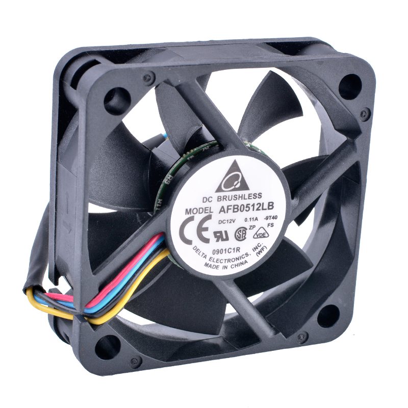 DELTA AFB0512LB  50mm 12V 0.11A Double ball bearing  cooling fan