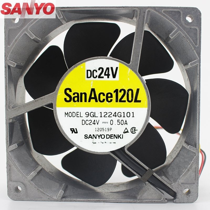 Sanyo 9GL1224G101 24V 0.5A 12cm cooling fan