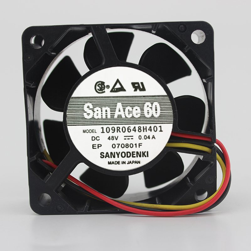 SANYODENKI 109R0648H401 DC 48V 0.04A cooling fan