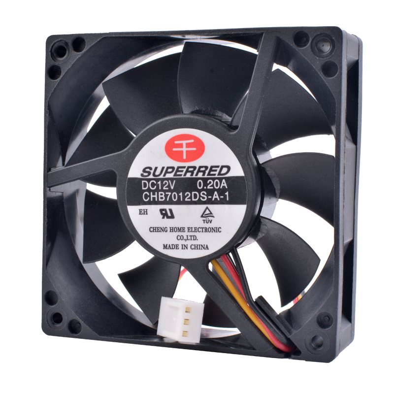 SUPERRED CHB7012DS-A-1 12V 0.20A noise balance cooling fan