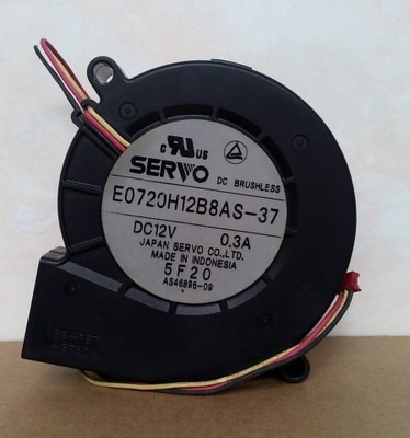 servo e0720h12b8as-37 DV12v 0.30A cooling fan