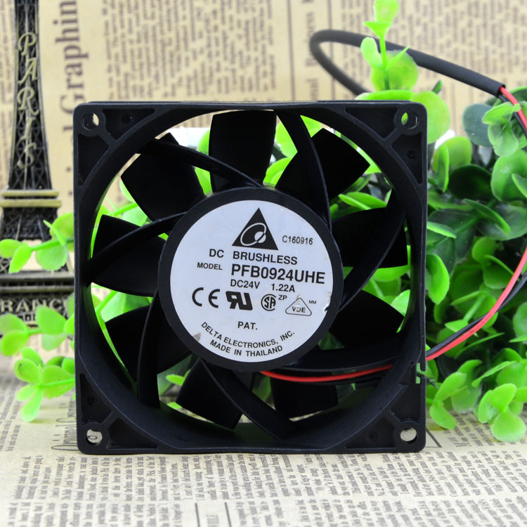 Delta PFB0924UHE DC24V 1.22A inverter cooling fan