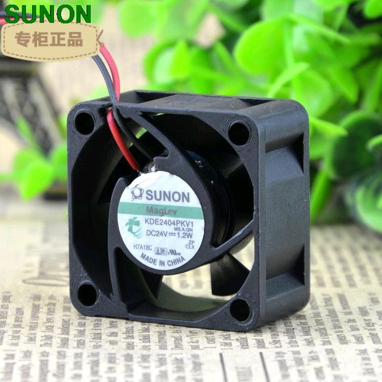 SUNON maglev KDE2404PKV1 4CM 24V 1.2W power supply axial cooling fan