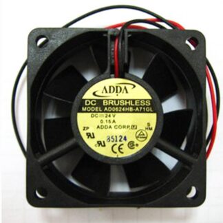 ADDA AD0624HB-A71GL DC24V 0.15A 2-Wires axial inverter Cooling Fan