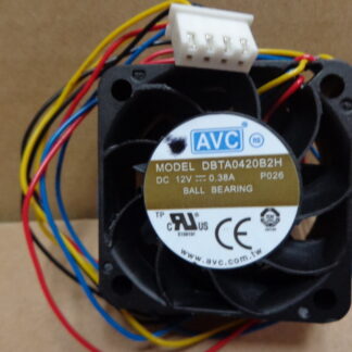 AVC DBTA0420B2H -P026 12V 0.38A  four-wire dual  cooling fan