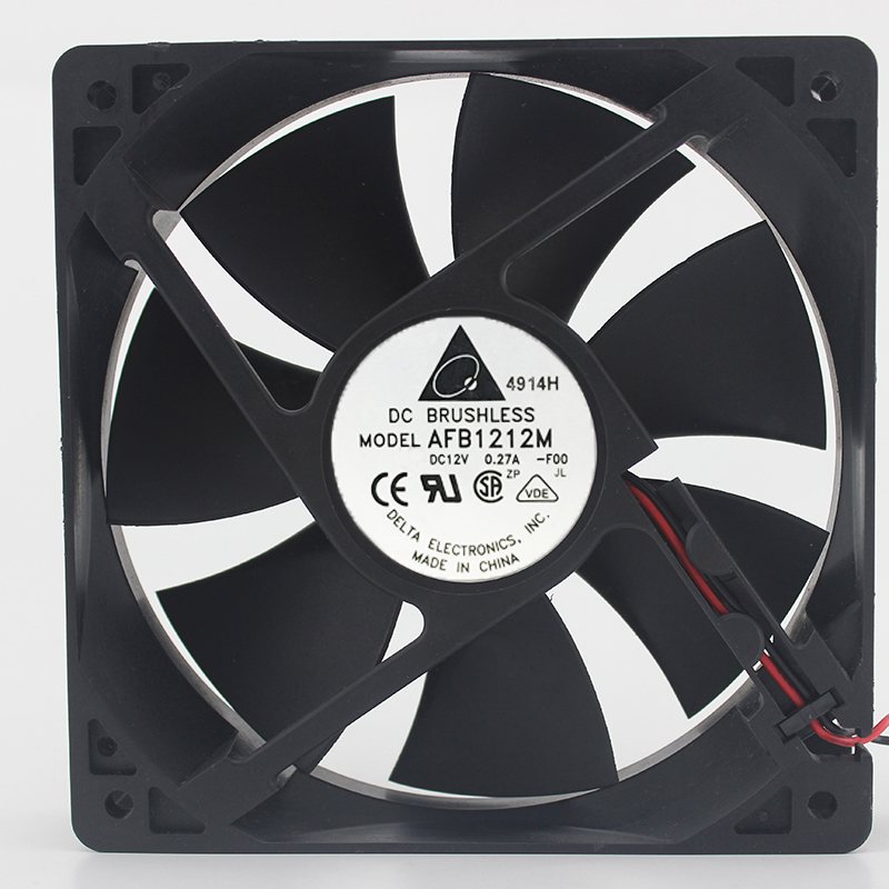 Delta AFB1212M 12cm 12V 0.27A double ball cooling fan