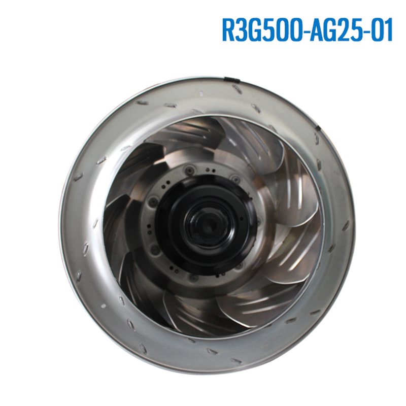 Ebmpapst R3G500-AG25-01 380V-480V 3.9A 2500W IP54 centrifugal turbine fan