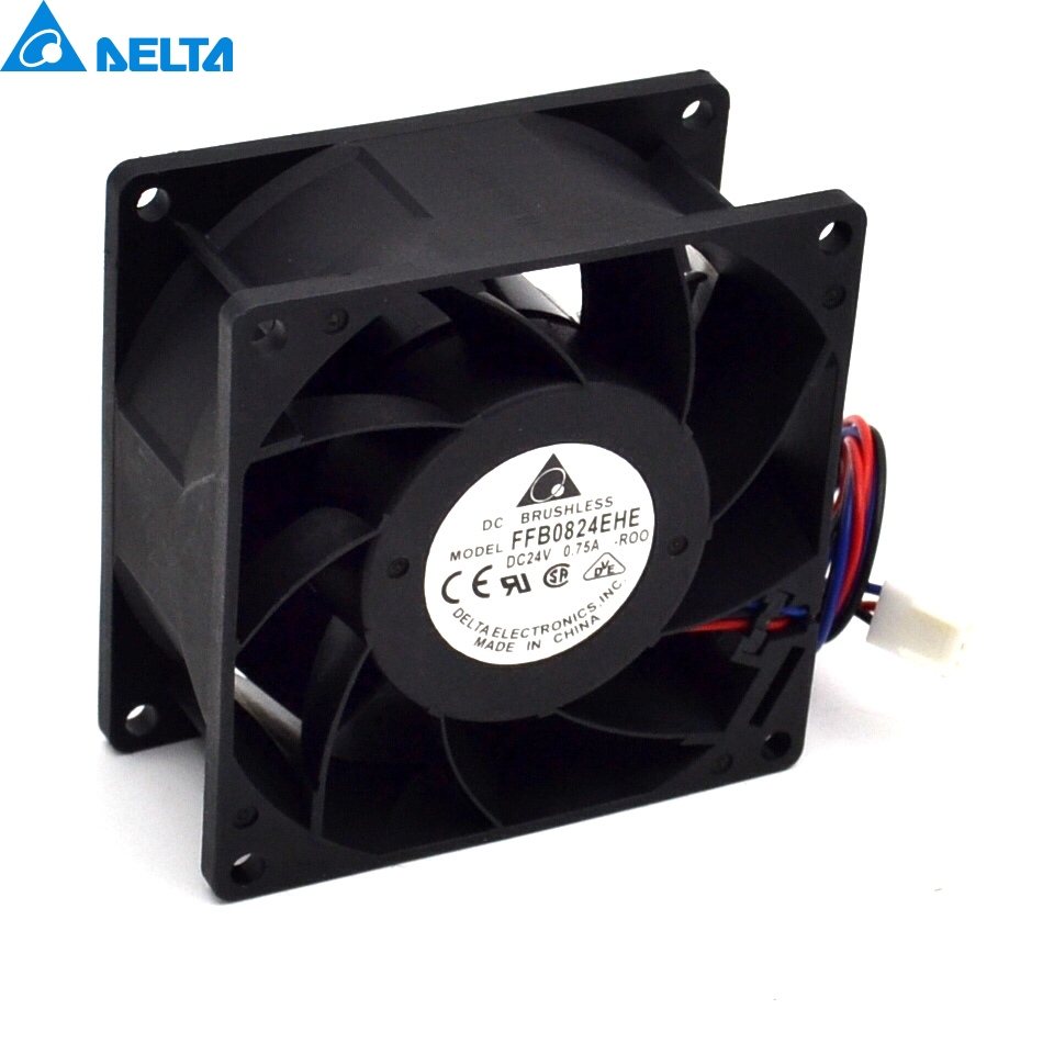 Delta FFB0824EHE 24V 80*80*38mm axial cooling fan