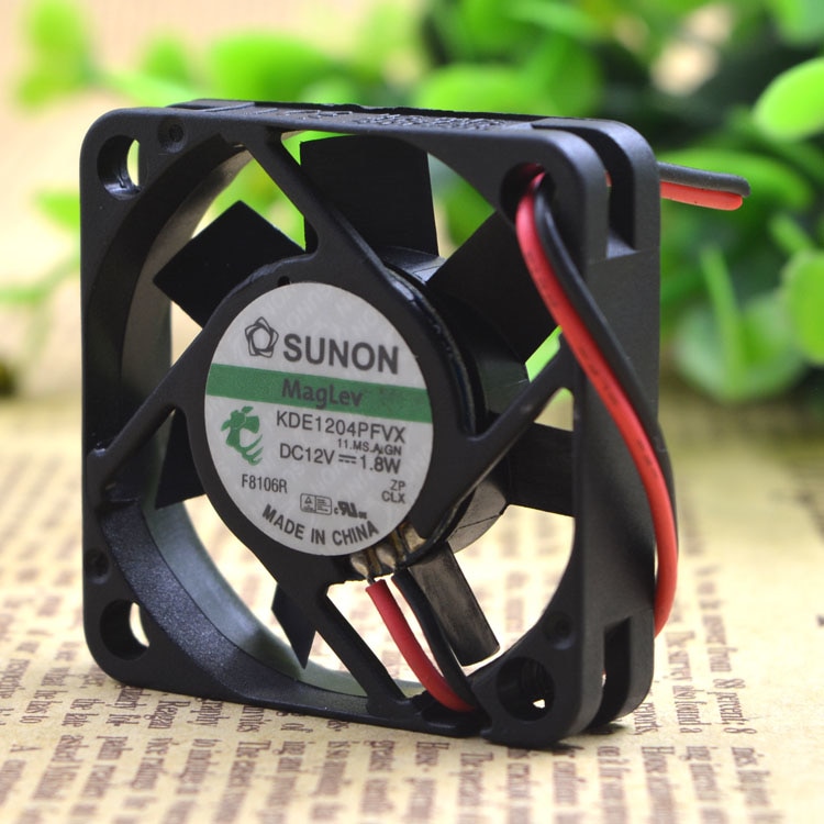 SUNON KDE14PFVX DC12V 1.8W 2-wire Server Cooling Square fan