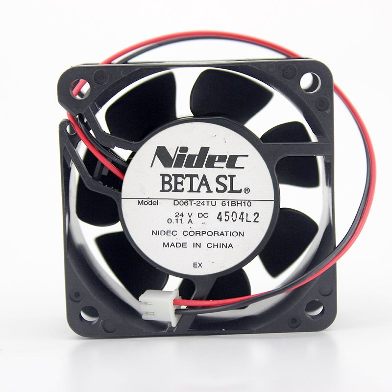 NIDEC D06T-24TU DC12V 0.11A 2line speed invert cooling fan