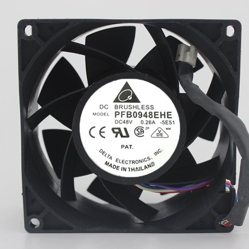 Delta PFB0948EH 48V 0.26A Double Ball Server Inverter Fan