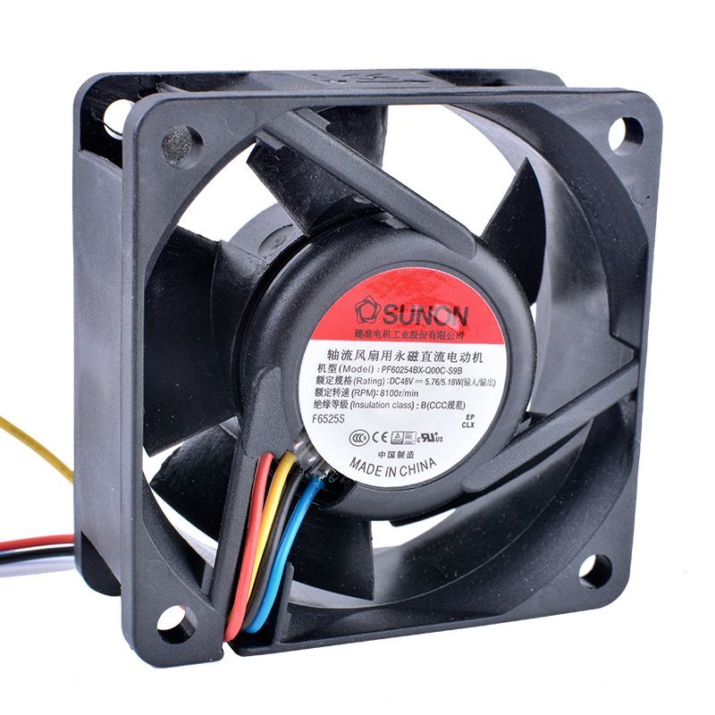 SUNON PF60254BX-Q00C-S9B  6CM 48V Inverter Four-wire Fan