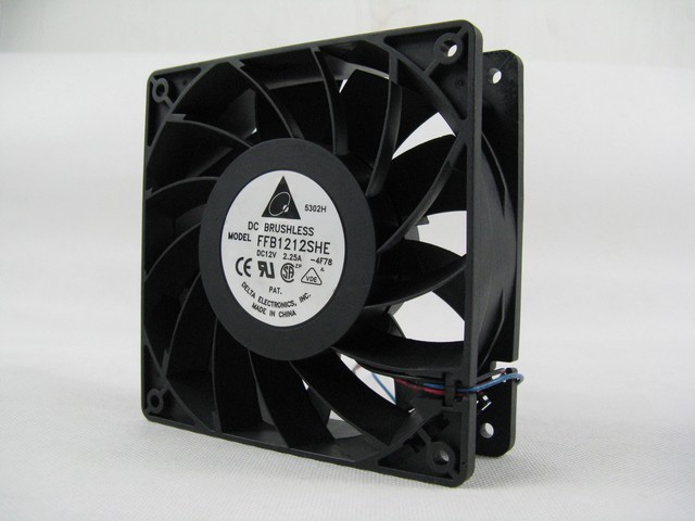 Delta FFB1212SHE 12cm 120*120*38MM DC 12V 2.25A Cooling Computer Case Server Fan