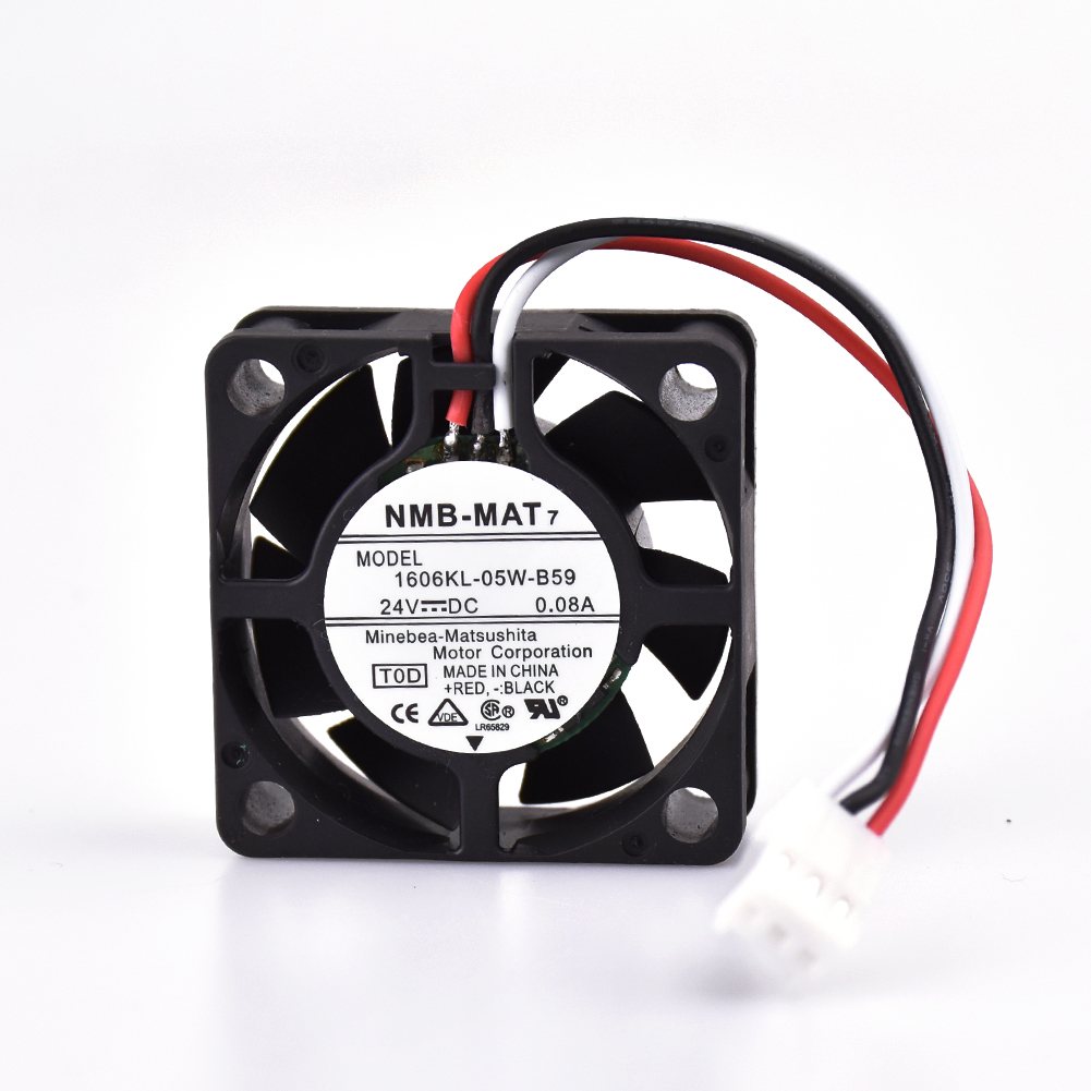 NMB 1606KL-05W-B59 4cm 24V 0.08A Inverter cooling fan