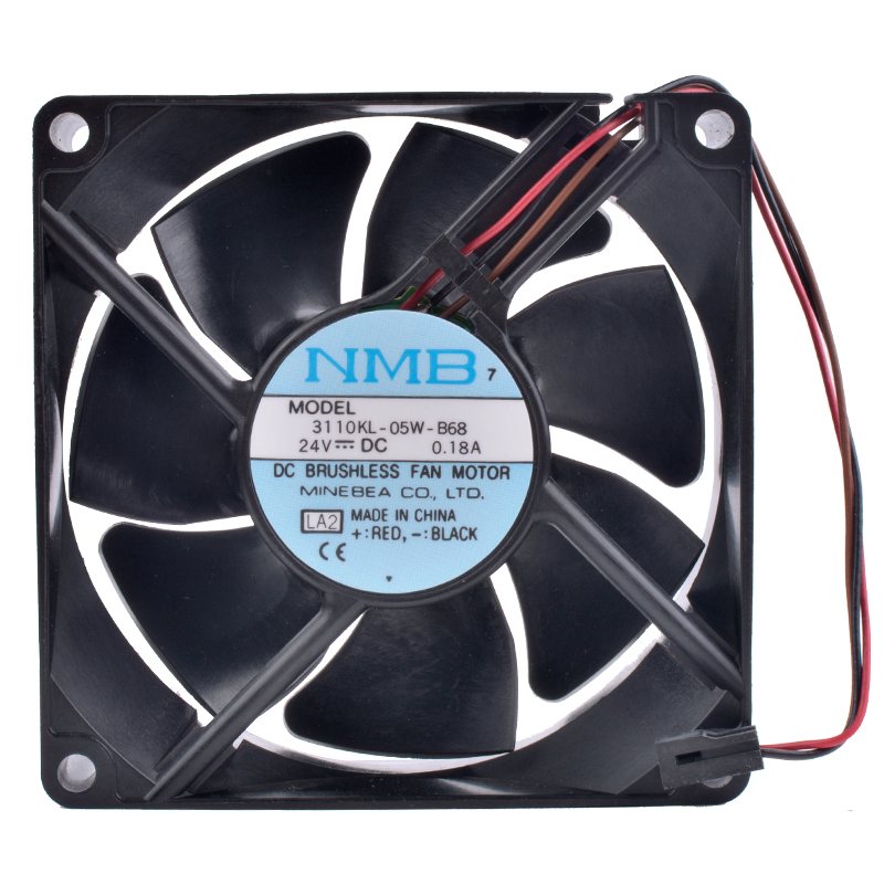nmb 3110KL-05W-B68 24V 0.18A Double ball bearing cooling fan