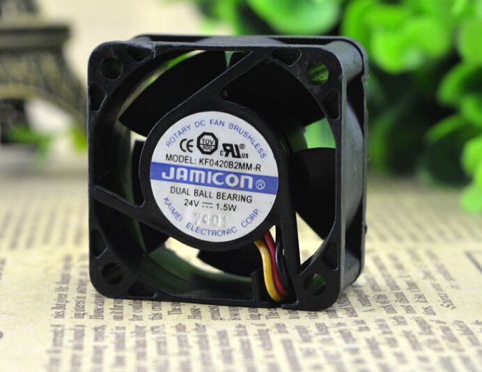 JAMICON KF0420B2MM-R 24V 1.5W inverter cooling fan
