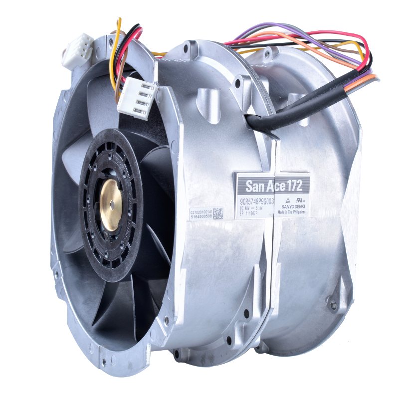 Sanyo 9CR5748P9G003 48V 5.5A 172x150x102 Ball Bearing Dual fan