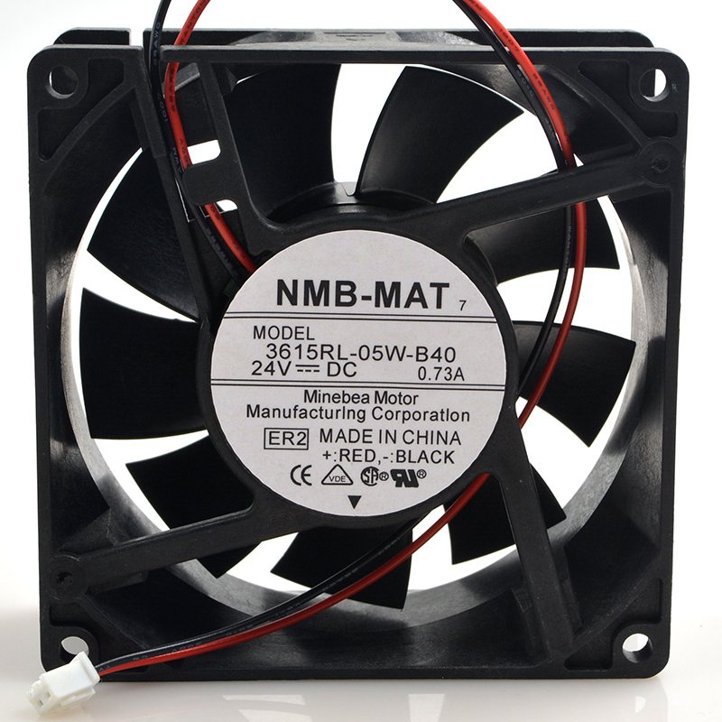 NMB 3615RL-05W-B40  9CM 24V 0.73A waterproof inverter cooling fan