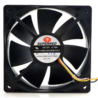 SUPERRED CHA112CB-TA-F 12V 0.70A 12CM 4-wire cooling fan