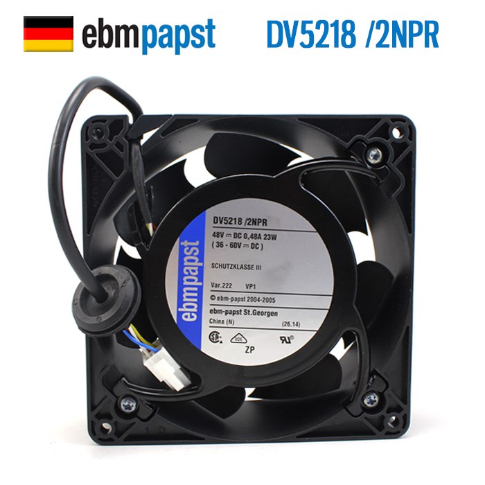 ebmpapst  DV5218/2NPR  48V 23W Vacon frequency cooling fan