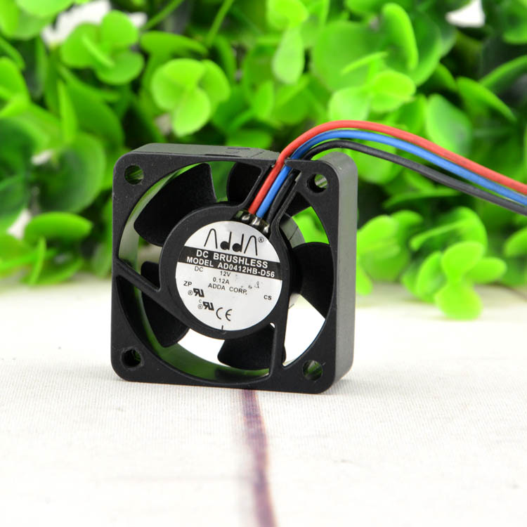 ADDA AD0412HB-D56 DC12V 0.12A 3-wire cooling fan
