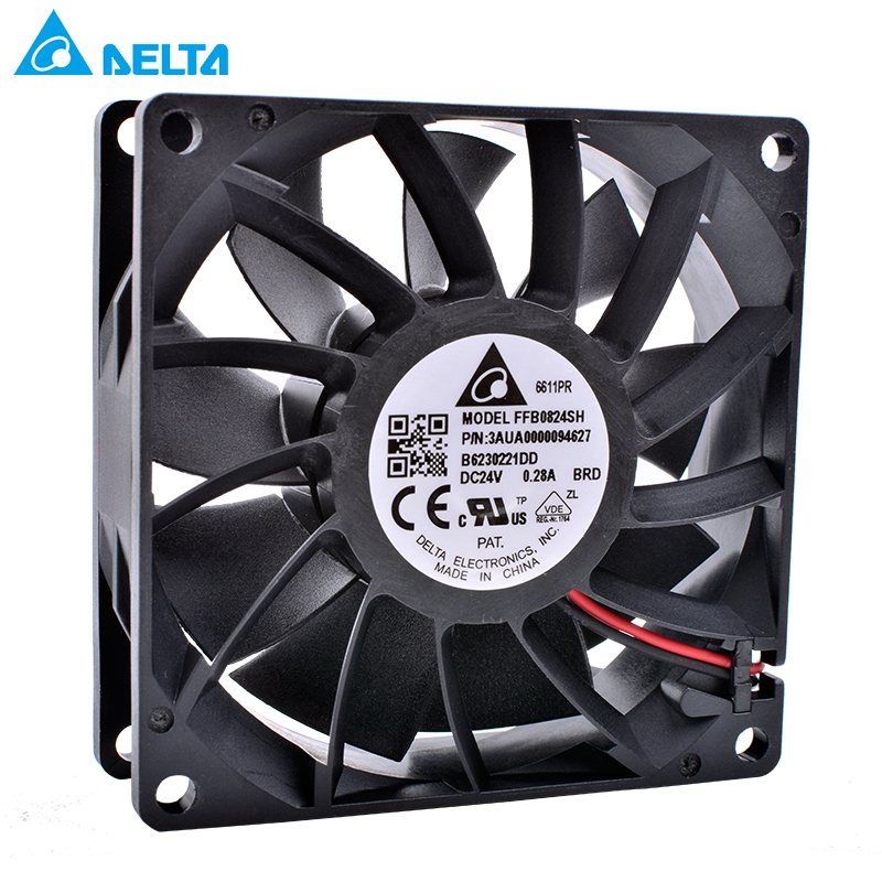 DELTA FFB0824SHBRD 3AUA0000094627 8cm 24V 0.28A cooling fan