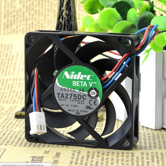 NIDEC C35598-58 GFOX 12V 0.48A 7CM cooling fan