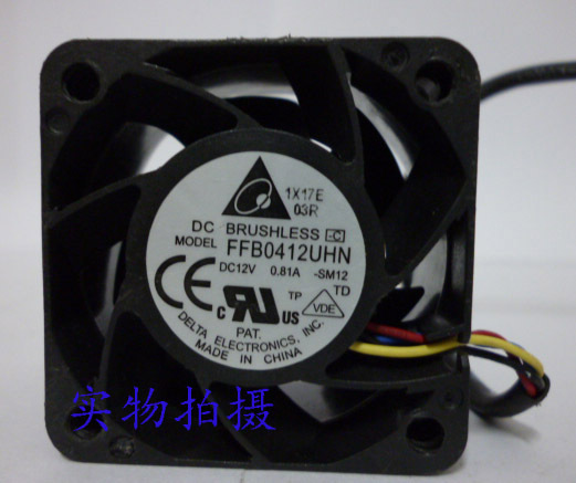 Delta FFB0412UHN DC12V 0.81A PWM Server Inverter Cooling fan