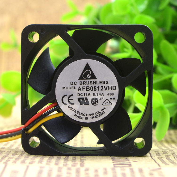 Delta AFB0512VHD 12V 0.24A 5cm double ball server fan