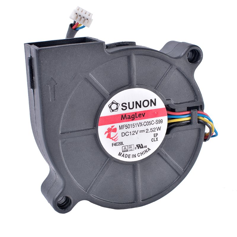 SUNON MF50151VX-C05C-S99 12V 2.52W 4-wire turbine blower fan