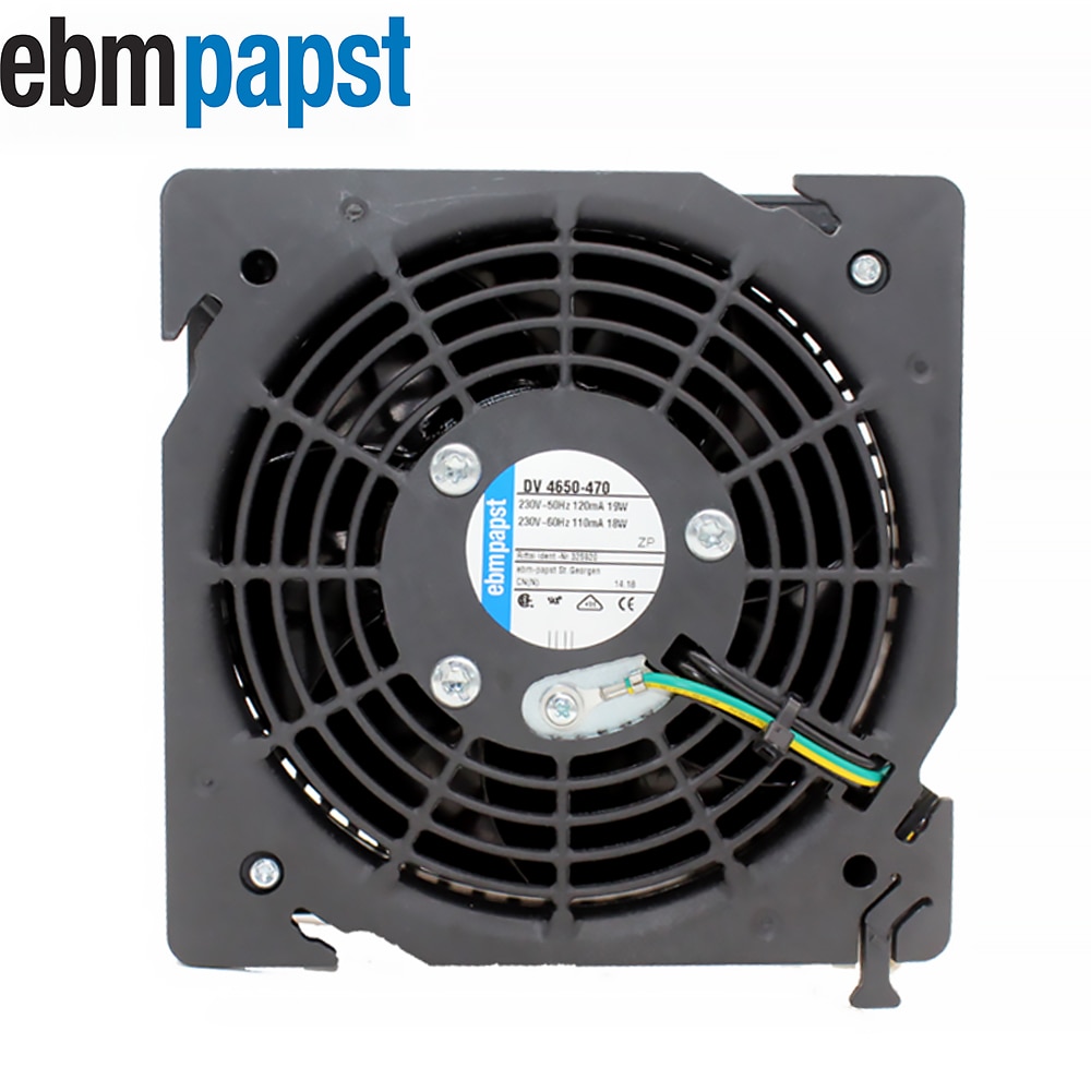 ebmpapst DV4650-470 230V-50HZ 110MA/120MA 18W/19W Cabinet Cooling Fan