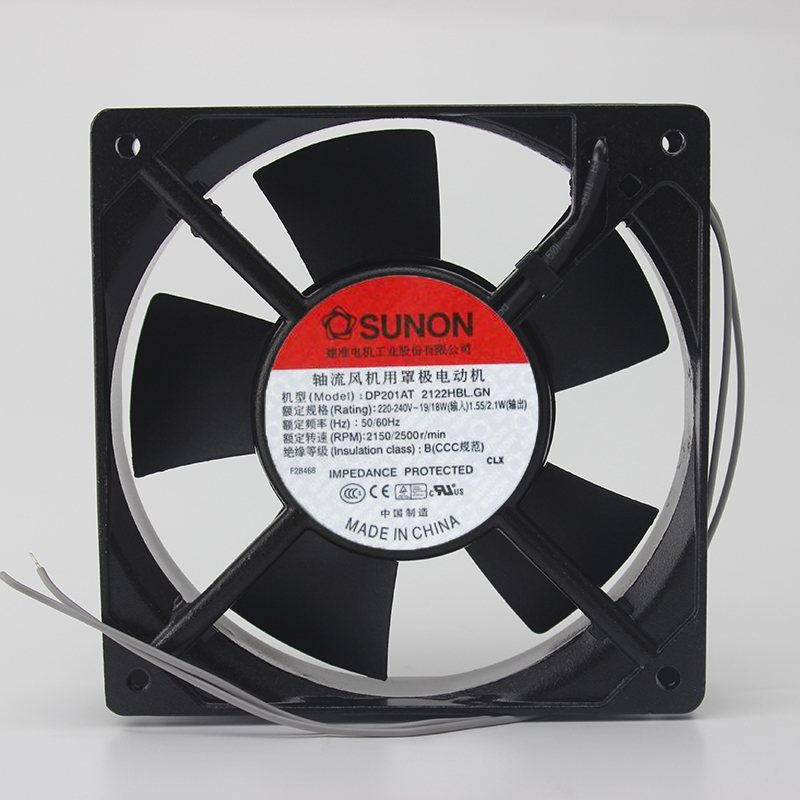 SUNON DP1AT-2122HBL.GN  12CM 2V thick double ball cooling fan