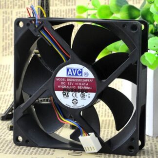 AVC DS09225R12HPFAF 12V 0.41A 4 wire PWM CPU cooling chassis fan