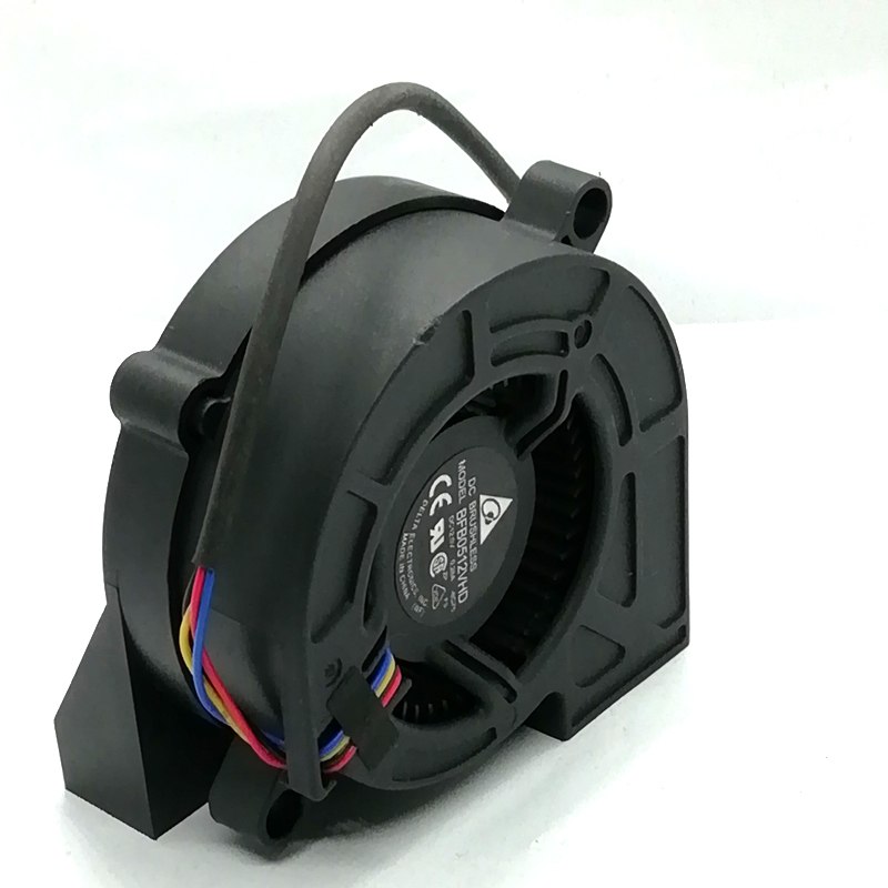 Delta BFB0512VHD DC 12V 0.28A 50 5CM 4-wire Turbine Projector Blower Cooling Fan