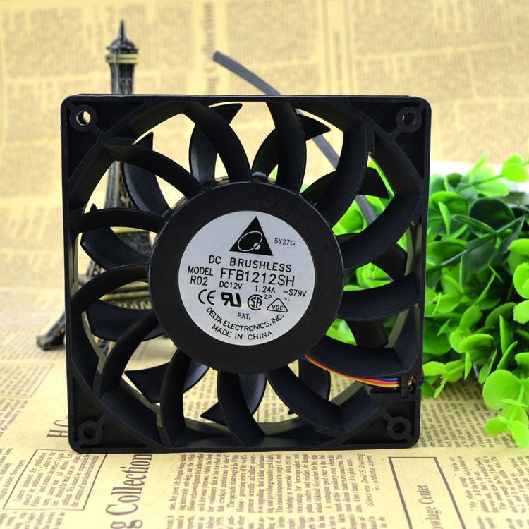 Delta FFB1212SH 12V 1.24A 12CM cooling fan