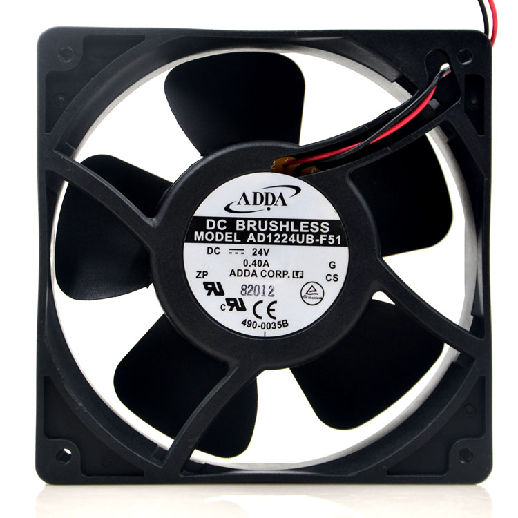 ADDA AD1224UB-F51 DC24V 0.40A server inverter Axial flow cooling fan